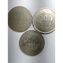 moedas antigas para coleção escarça no estado 3 moedas