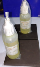 Teste Ouro  2 Vidro e 2 pedra Kit Completo Teste 30 Ml e Pedra  7.50 x 7.50 Cm Tetta Ouro 22 Kiilates