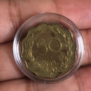 Moeda República Paraguay 50 Centimos Na Cápsula