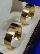 Alianças Retas maciço Ouro 18 kilates 10 Gramas 6 mm