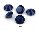 Pedra Zircônia Redonda Para Pingente Anel Brinco 5 mm Cor Azul Alta qualidade