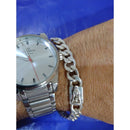 Pulseira prata 950 de lei maçico 40 gramas 7 mm