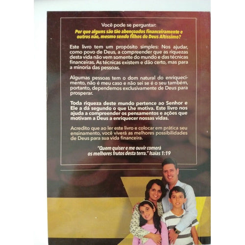 Livro De Finanças - A Aliança Da Semeadura - Pastor Sheldom