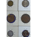 12 moedas estrangeiras coleção e colecionadores