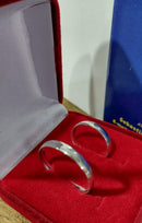 Alianças 4 mm Compromisso Namoro Prata 950 Lisa