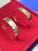 Alianças  Lisa Ouro 18 kilates Reta Risco 7,5 Gramas 5,50 mm