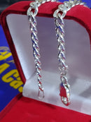 Pulseira Prata 950 de Lei 10 Gramas 20 Cm 6.60 mm Maciça