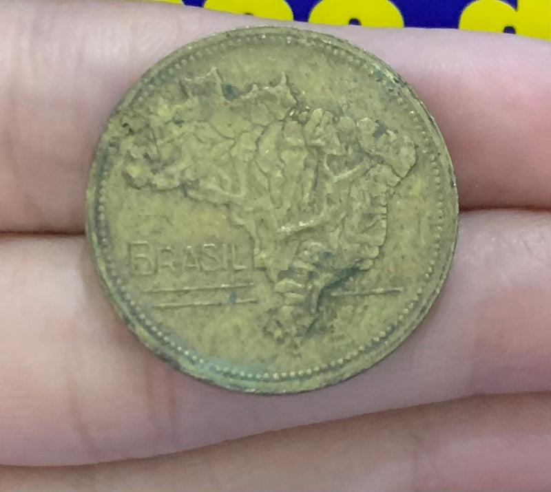 Moeda 2  Cruzeiros 1951 Repulblica do Brasil