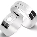 Anel Prata 950 Peso 2,5 Gramas Largura 5 mm Linda Peça