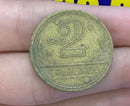 Moeda 2  Cruzeiros 1952 Brasil