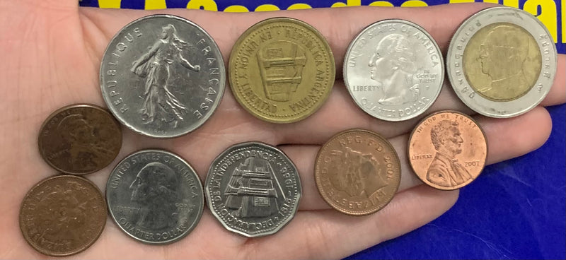 10 Moedas de Coleção e Raras