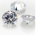 Pedra Zircônia  4 mm Cúbica Branca Redonda Alta qualidade Cor branca 30 Pedras