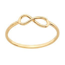 Anel do Infinito Ouro 18 Kilates Peso 1 Grama Garantia Eterna
