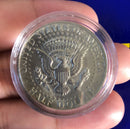 Moeda Half  Dollar 1980 United States Of America In God We Trust em Cápsula