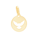 Pingente Espirito SantoOuro 18 Kilates 1.00 Gramas 15 mm
