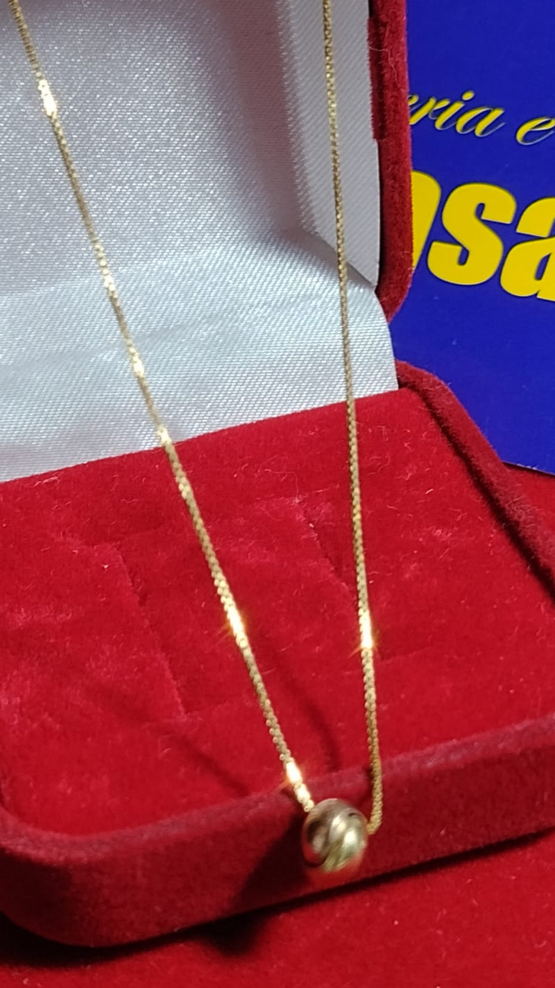 Gargantilha Ouro 18 Kilates Marina Batista Masculina 1.20 gramas