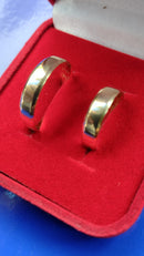 Alianças de Noivado Ouro par 18 Kilates aliança de casamento Acessórios Casamento aliança para noivado