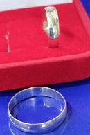 Alianças 5 mm Prata 950 Boleada Compromisso