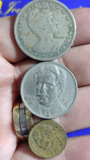 Moedas Coleção e Colecionadores raras pra coleção 3 Moedas lindas
