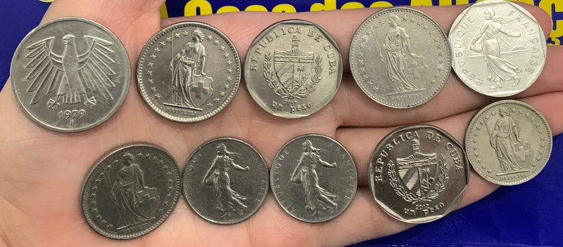 10 Moedas Mistas e Raras