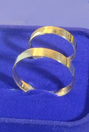 Alianças Ouro 18 Kilates 5 Gramas 4 mm Maciça