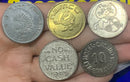 Moedas Estangeiras 5 Moedas Raras