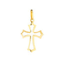 Pingente Cruz Ouro 18 Kilates 1.00 Gramas 33 mm