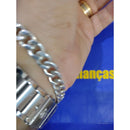 Pulseira prata 950 de lei maçico 40 gramas 7 mm