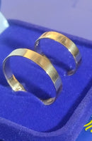 Alianças Ouro 18 Kilates 5 Gramas 4 mm Maciça