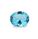 Pedra água Marinha Zircônia Cor Azul Clara 19 mm x 10 mm Para Anel, Brincos Unidade