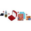 Super kt Promoção 1 caixinha para alianças + 1 flanela para polir joias + 1 Àcido de testar ouro e prata + 1 pedra de te