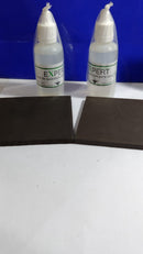 Teste Ouro 10 Kilates testa Joias prata em com Qualidade e perfeição 2 Vidros Teste 30 Ml + 2 Pedras 7.50  Cm x 7.50 Cm