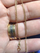 Pulseira Ouro 18 Kilates 0.80 Gramas 20 cm 2 mm