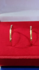 Alianças 2 mm Casamento Alianças Para Noivado e Casamento Ouro 18 Kilates Alianças Finas