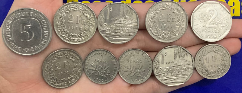 10 Moedas Mistas e Raras