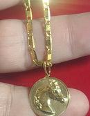 Pingente Cara de Cavalo Ouro 18 Kilates 1.80 Gramas 18 mm