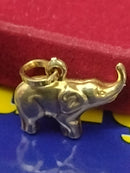 Pingente Elefante Ouro 18 Kilates 1.10 Gramas Fechado 16 mm x 9 mm