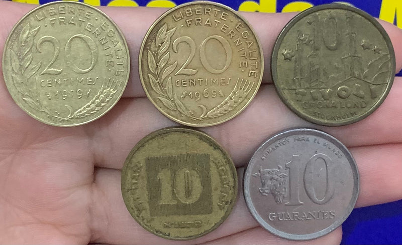 Moedas raras 10 Moedas Nova