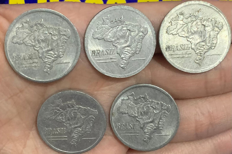 10 Moedas 10 Cruzeiros e 20 Cruzeiros