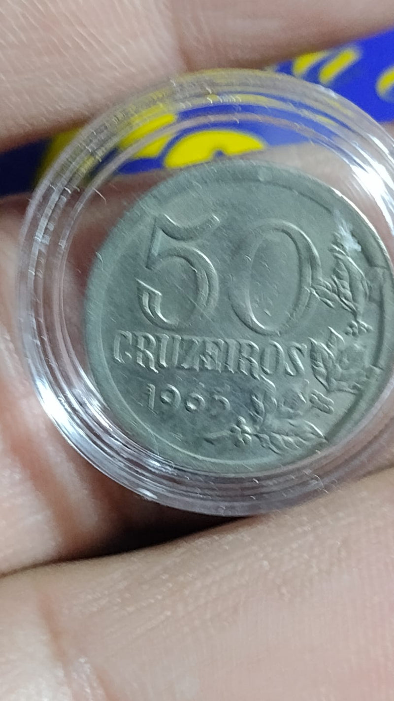 Moeda De 50 Cruzeiros De 1965