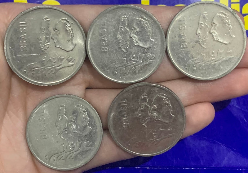 10 Moedas 1 Cruzeiros Raras