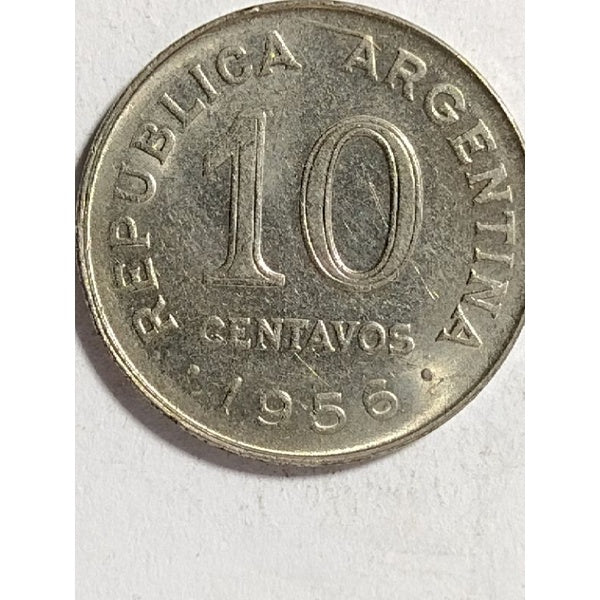 2 Moedas 10 Centavos produto munismático moeda de coleção