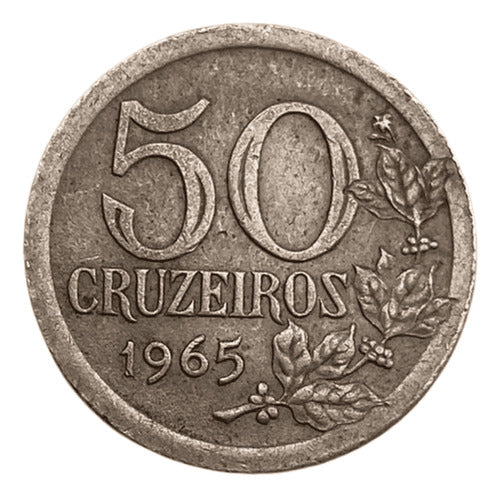 50 Cruzeiros 1965 Brasil