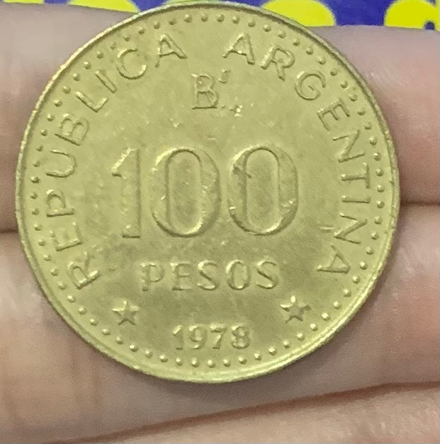 Moeda 100 Pesos 1978