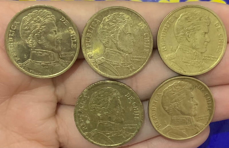 Moedas 10 Pesos !0 Moedas Coleção