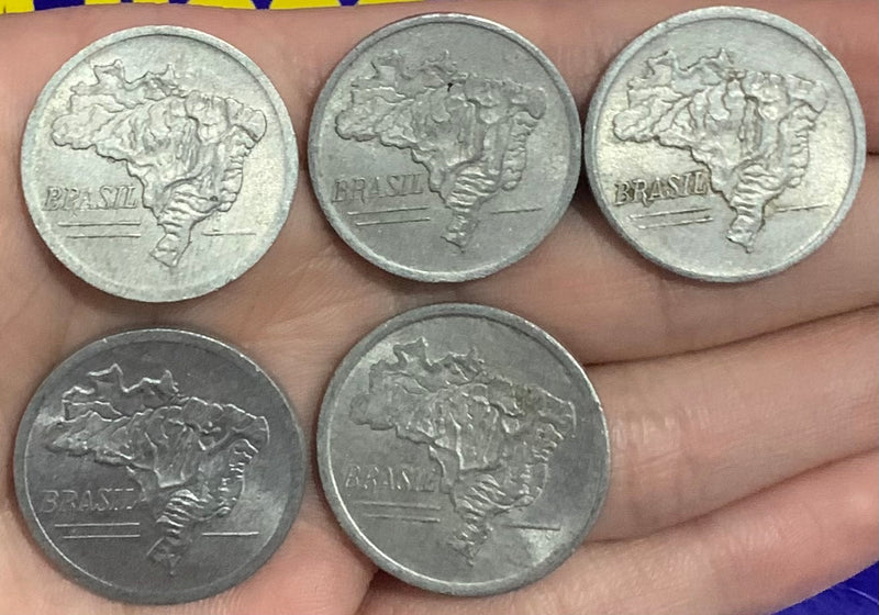 10 Moedas 10 Cruzeiros e 20 Cruzeiros