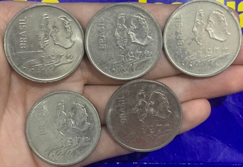 10 Moedas 1 Cruzeiros Raras