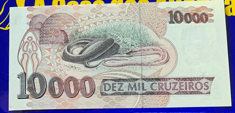 Cédula 10 Mil Cruzeiros