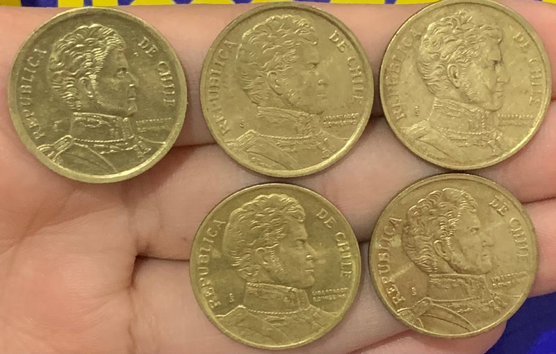 Moedas 10 Pesos !0 Moedas Coleção