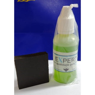 Teste de Joias Testa Prata com Perfeição  1 Vidro Teste 30 Ml + !  Pedra de 3.80 Cm x 3.80 Cm